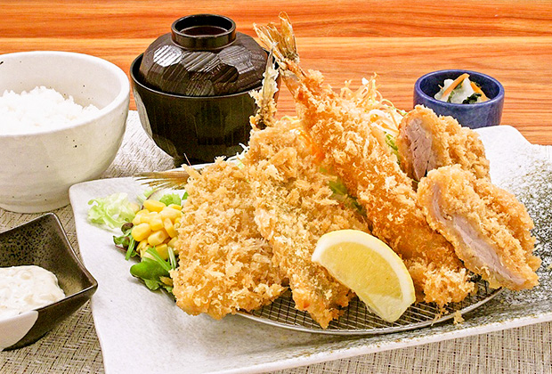 ミックスフライ御膳