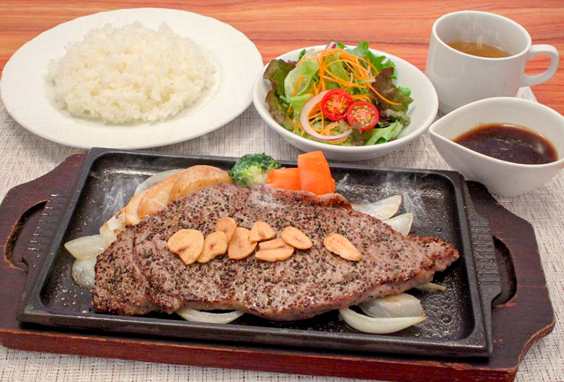 ランチ サーロイン鉄板焼御膳